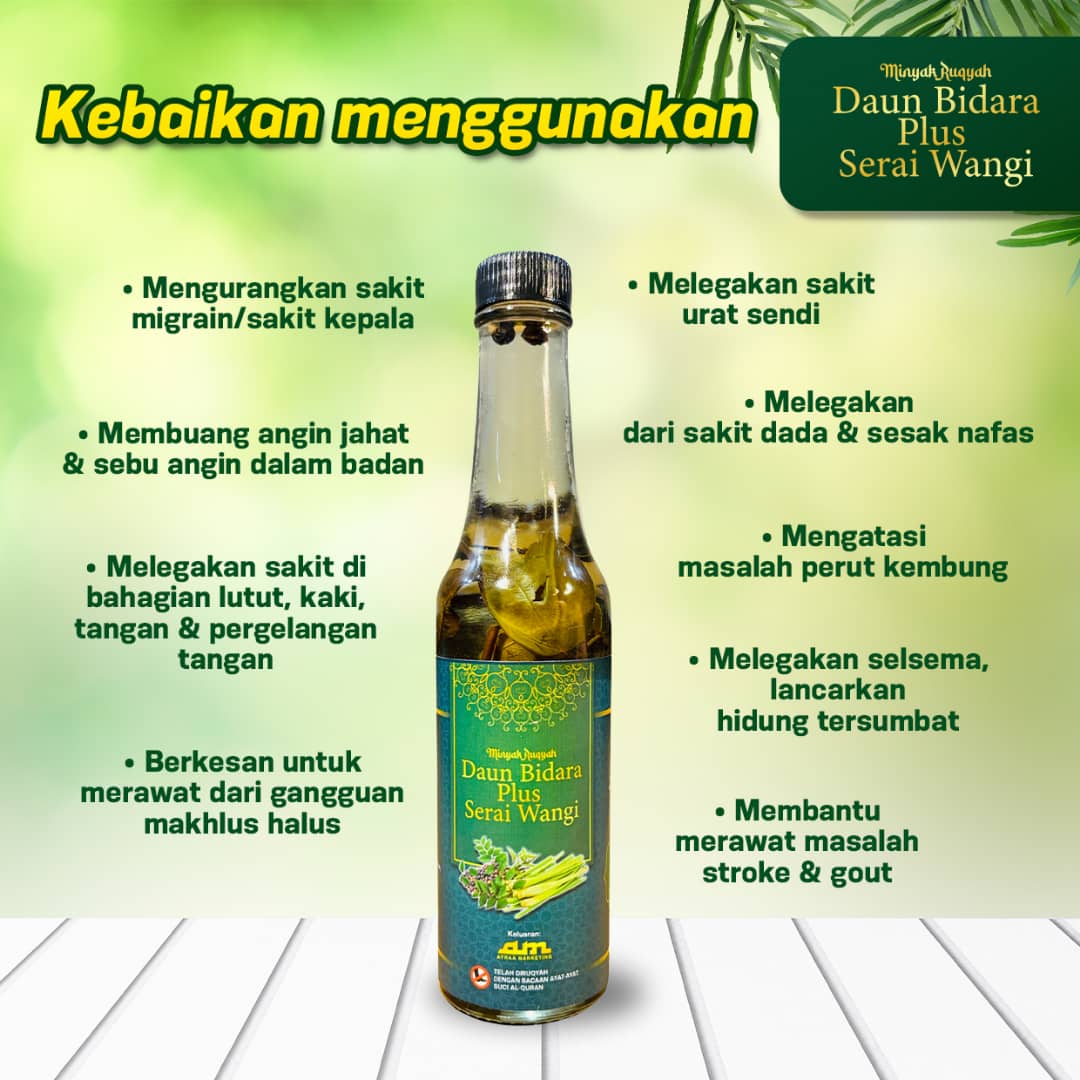 Botol Minyak Ruqyah Ayraa